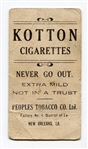 T216 Kotton Chief Bender White Cap