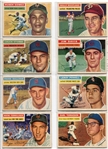 1956 Topps Baseball Lot of 8 Different Ex+/-