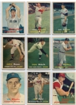 1957 Topps Baseball Starter Set of 161 Mostly Different