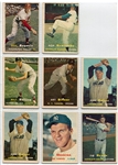 1957 Topps Baseball Starter Set of 161 Mostly Different