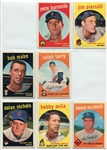 1959 Topps Baseball Partial Set of 197 Mostly Different W/HOFers