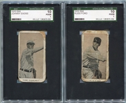 E98 Pair of SGC Graded 10's Evers & Ford