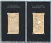 E98 Pair of SGC Graded 10's Evers & Ford