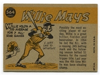1960 Topps #564 Willie Mays All-Star Exmt