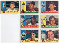1960 Topps Baseball Lot of 61 Mostly Different Exmt to Nrmt Cards