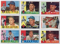 1960 Topps Near Set of 440 Mostly Different W/HOFers 