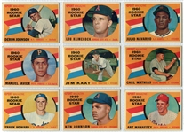 1960 Topps Near Set of 440 Mostly Different W/HOFers 