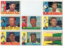 1960 Topps Near Set of 440 Mostly Different W/HOFers 