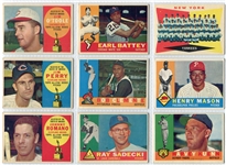 1960 Topps Near Set of 440 Mostly Different W/HOFers 