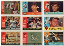 1960 Topps Near Set of 440 Mostly Different W/HOFers 