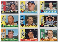 1960 Topps Near Set of 440 Mostly Different W/HOFers 