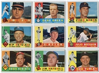 1960 Topps Near Set of 440 Mostly Different W/HOFers 