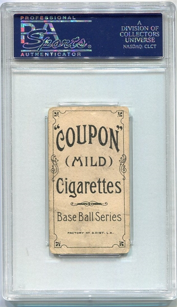 T213-1 Coupon Cigarettes Ira Thomas PSA 1.5