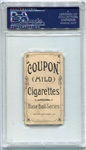 T213-1 Coupon Cigarettes Ira Thomas PSA 1.5