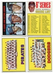 1967 Topps Baseball Lot of 240 Different Mostly Exmt to Nrmt