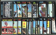 1971 Topps Baseball Partial Set of 453 Different