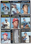 1971 Topps Baseball Partial Set of 453 Different