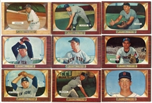 1955 Bowman Baseball Lot of 15 Ex+/-