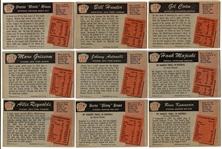 1955 Bowman Baseball Lot of 15 Ex+/-