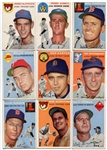 1954 Topps Baseball Lot of 15 Different EX+/-