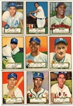 1952 Topps Baseball Lot of 16 Different