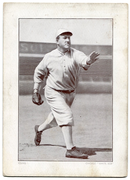 1910-12 Plowboy Tobacco Cabinet Irv Young Chicago White Sox