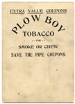 1910-12 Plowboy Tobacco Cabinet Irv Young Chicago White Sox