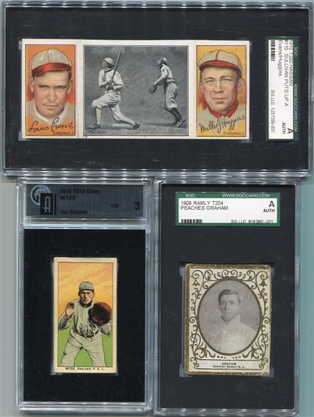 T-Card Type Lot T202, T204 & T212-2