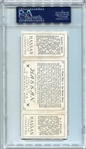 T202 Wallace/Pelty A Close Play at the Plate PSA 5