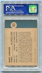 1961 Fleer Basketball #57 Rudy Larusso In Action PSA 8 OC