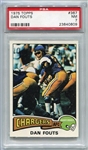 1973 Topps Football Lot of 9 With Dan Fouts RC All PSA Graded