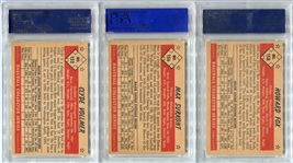 1953 Bowman Color Baseball Lot of 6 PSA Graded Most are High-numbers