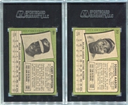1971 Topps Lot of 2 High-number's Both SGC 86