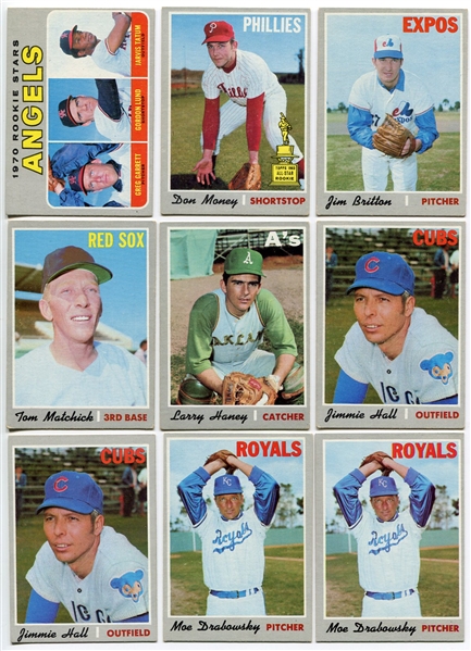 1970 Topps Lot of 22 High-numbers EX-EXMT