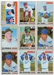 1970 Topps Lot of 22 High-numbers EX-EXMT