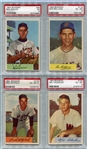 1954 Bowman Lot of 11 All PSA Graded