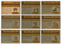 1960 Topps Lot of 18 Different EX+/-