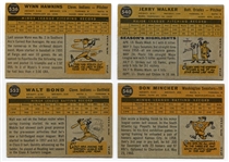 1960 Topps Lot of 4 High-Numbers EX+/-