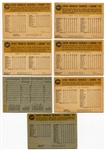 1960 Topps World Series Subset #385-391