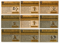 1960 Topps Lot of 10 Star Cards