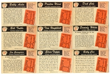 1955 Bowman Lot of 15 Different Ex/Exmt