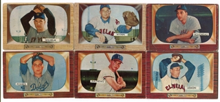 1955 Bowman Lot of 6 HOFers/Stars