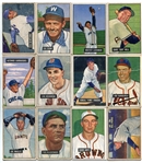 1951 Bowman Lot of 17 With Stars and HOFers