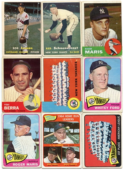 1957-1978 Topps Star Card Lot Loaded With HOFers/Rookie Cards