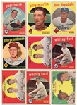 1959 Topps Star Card Lot of 9