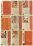 1962 Topps Lot of 10 Different Stars/HOFers