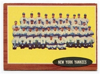 1962 Topps Lot of 10 Different Stars/HOFers