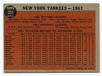 1962 Topps Lot of 10 Different Stars/HOFers