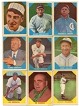 1960 Fleer Baseball Greats Lot of 27 Different