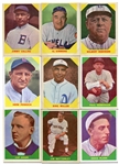 1960 Fleer Baseball Greats Lot of 27 Different